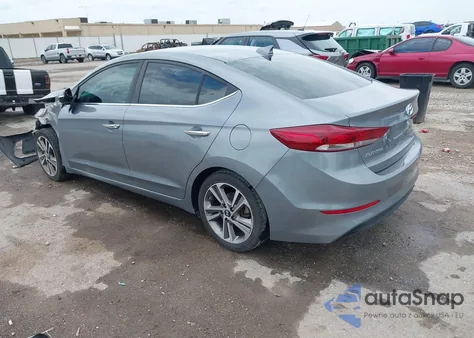 2017 Hyundai Elantra Limited из США, поврежденный, VIN 5NPD84LF3HH070673